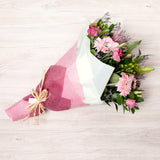 Ramo Gerberas Rosadas y Lisianthus – Flores frescas para alegrar cualquier entorno