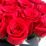 Caja Redonda de Rosas Rojas – Pasión y Amor en el Regalo Más Icónico