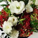 Caja Redonda de Hortensias Antique – Elegancia Romántica para Regalar