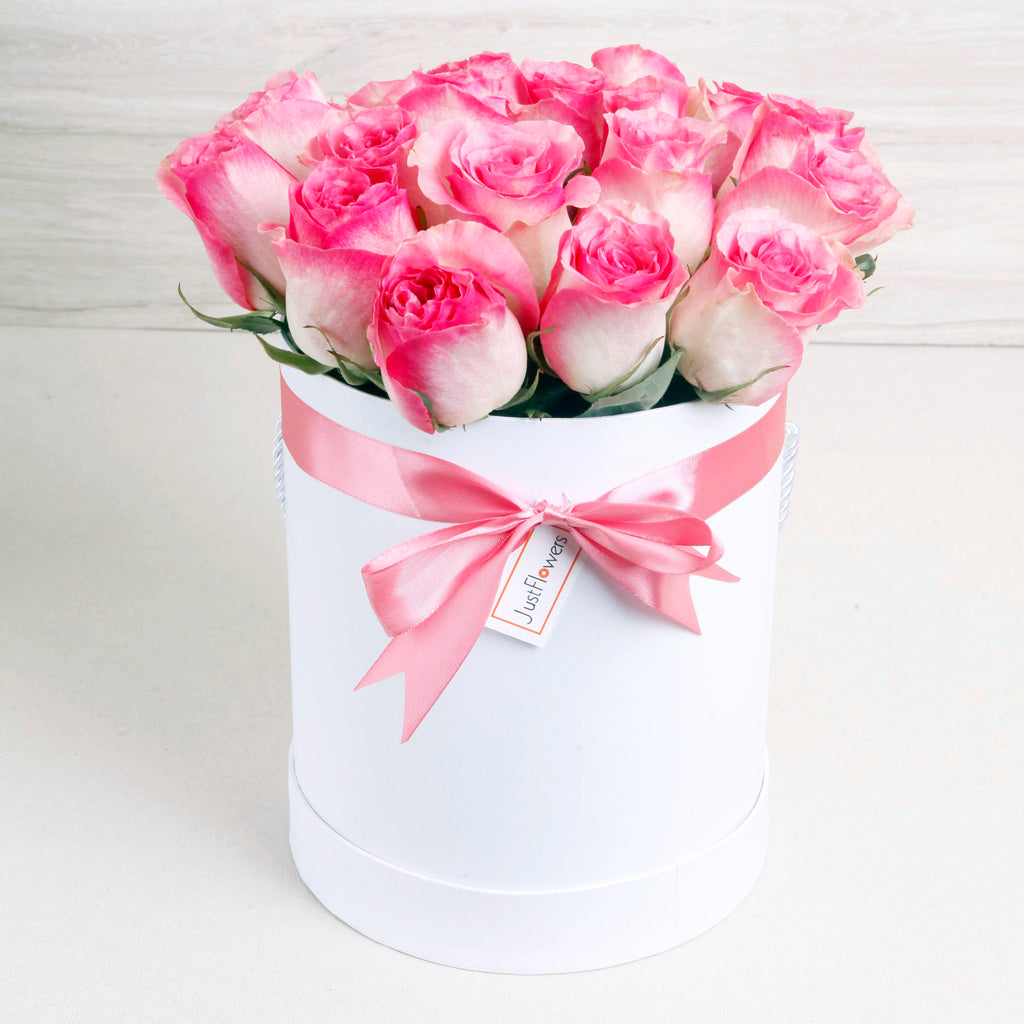 Caja de Rosas Rosadas – El Regalo Perfecto para Ella